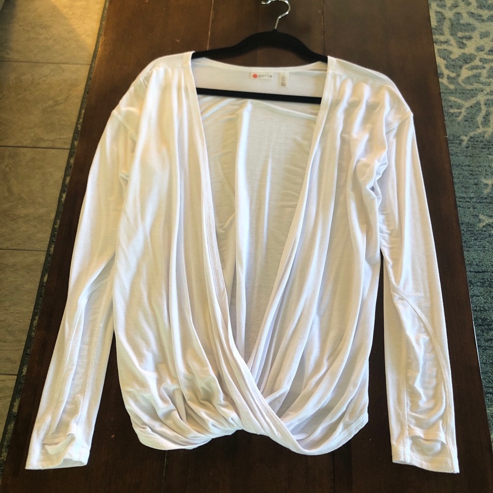 Zella Cross Front Yoga Top